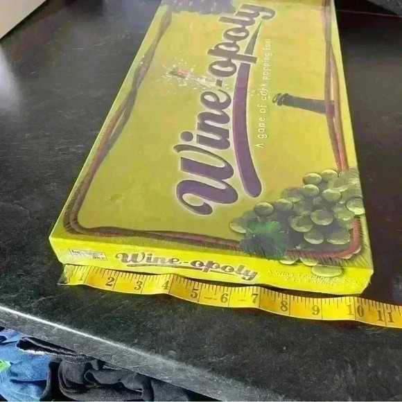 Wineopoly Wine-Opoly Monopoly Board Game NEW Factory Sealed USA Late for the Sky - Picture 7 of 7